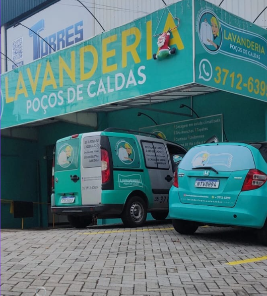 Fachada da Lavanderia Poços de Caldas - Jardim Country Club