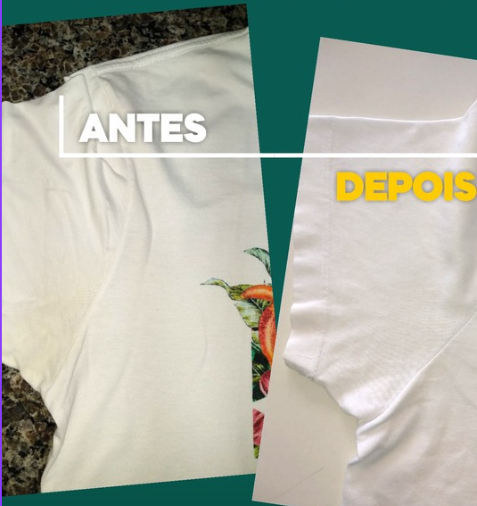 Remoção de Manchas em Roupas Brancas